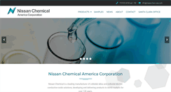 Desktop Screenshot of nissanchem-usa.com